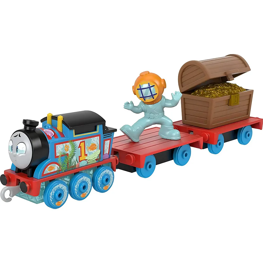 Fisher-Price Thomas und seine Freunde Tiefsee-Thomas mit Ozeanfracht