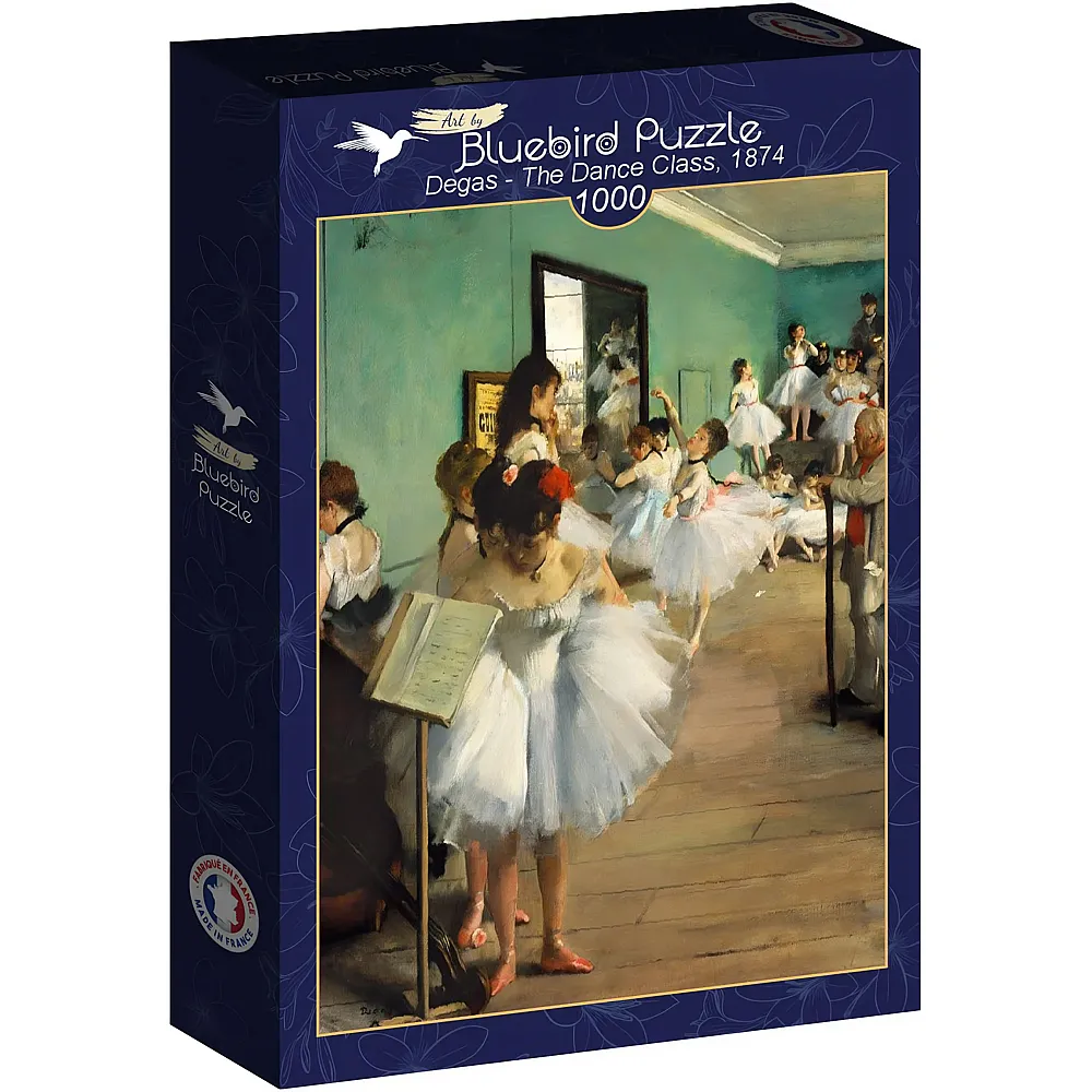 Bluebird Puzzle Edgar Degas The Dance Class, 1874 - 1000 Teile