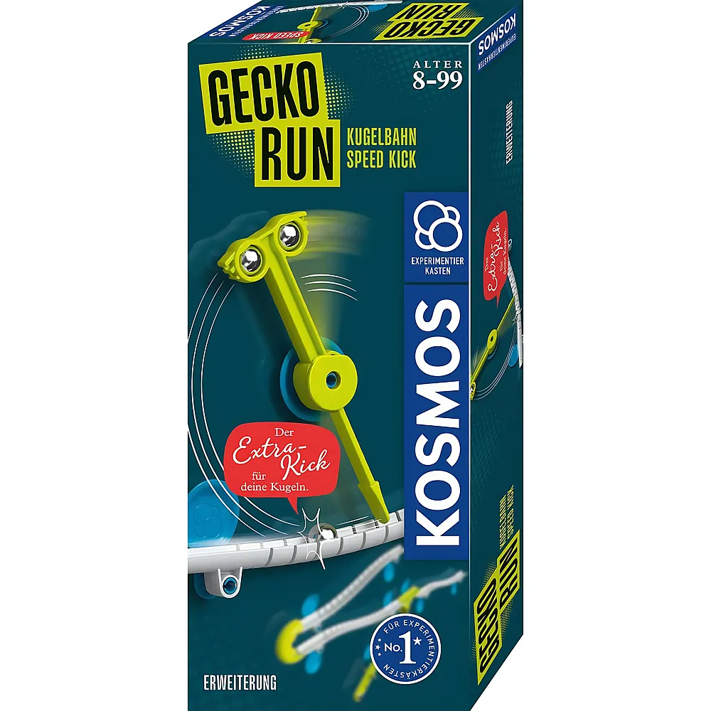 Kosmos Gecko Run Kugelbahn Speed Kick-Erweiterung