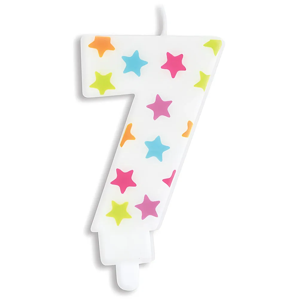 ScrapCooking Kerze Zahl 7 | Backen & Dekorieren