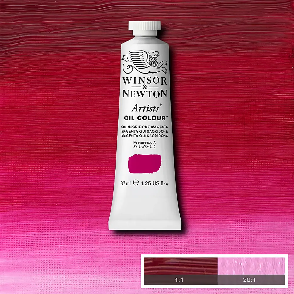 meinspielzeug - Winsor & Newton W&n Artists' lfarbe 37ml Tube Chinacridon Magenta