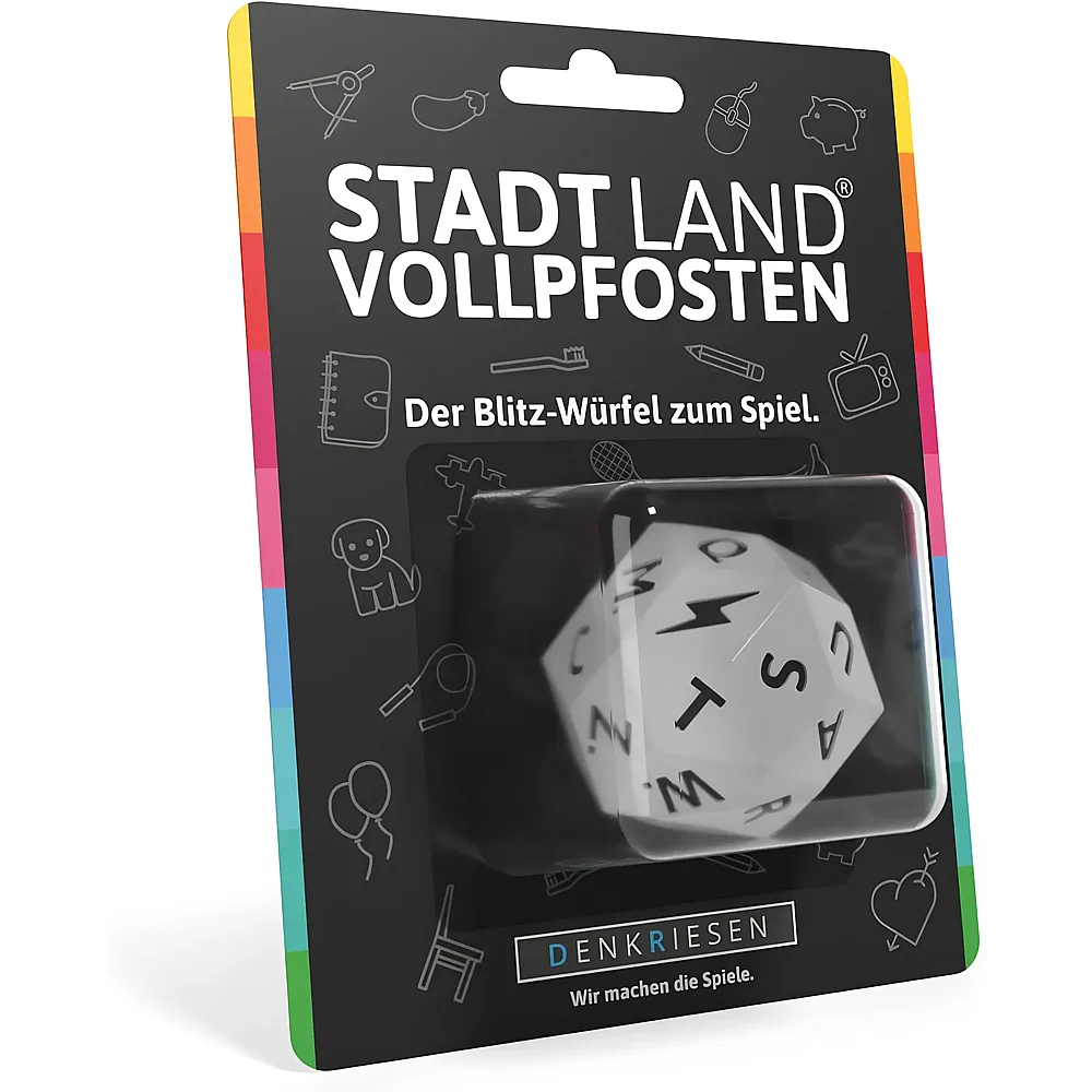 Denkriesen Stadt Land Vollpfosten - W�rfel DE