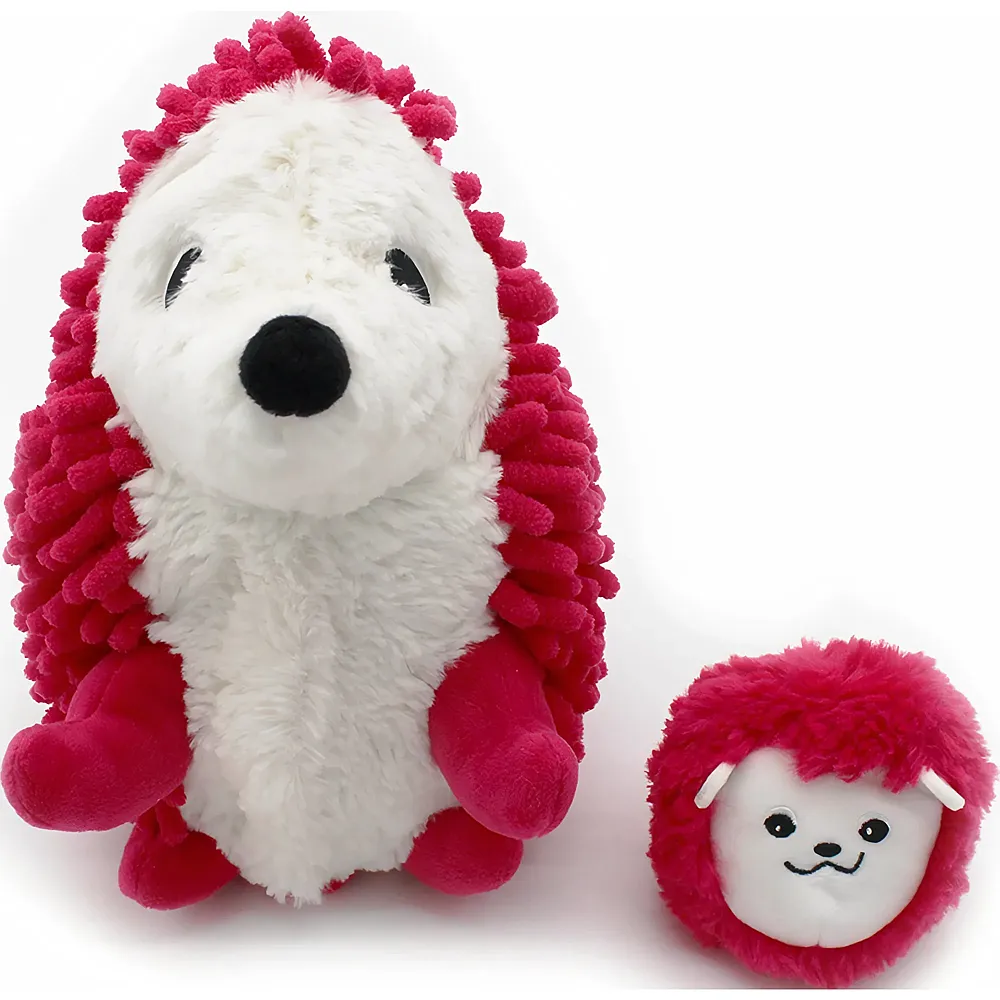 Les D�glingos Piktou The Hedgehog Mum & Baby Beetroot