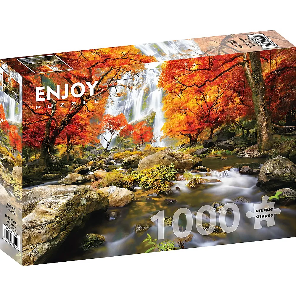 Enjoy Puzzle Autumn Waterfall - 1000 Teile