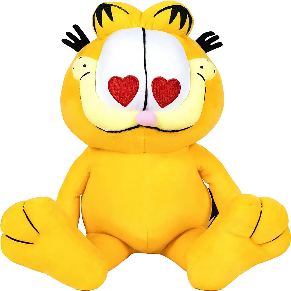 Play by Play Garfield Emoji Cute mit Herz-Augen - 20 cm
