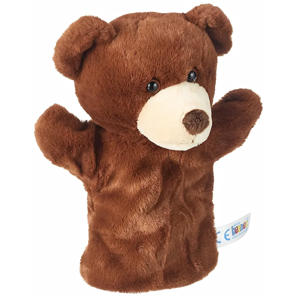 Heunec Handpuppen Handspielpuppe B�r Braun - 25 cm