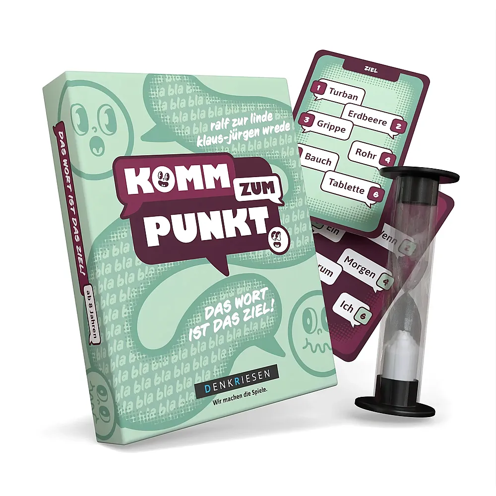 Denkriesen Komm zum Punkt d