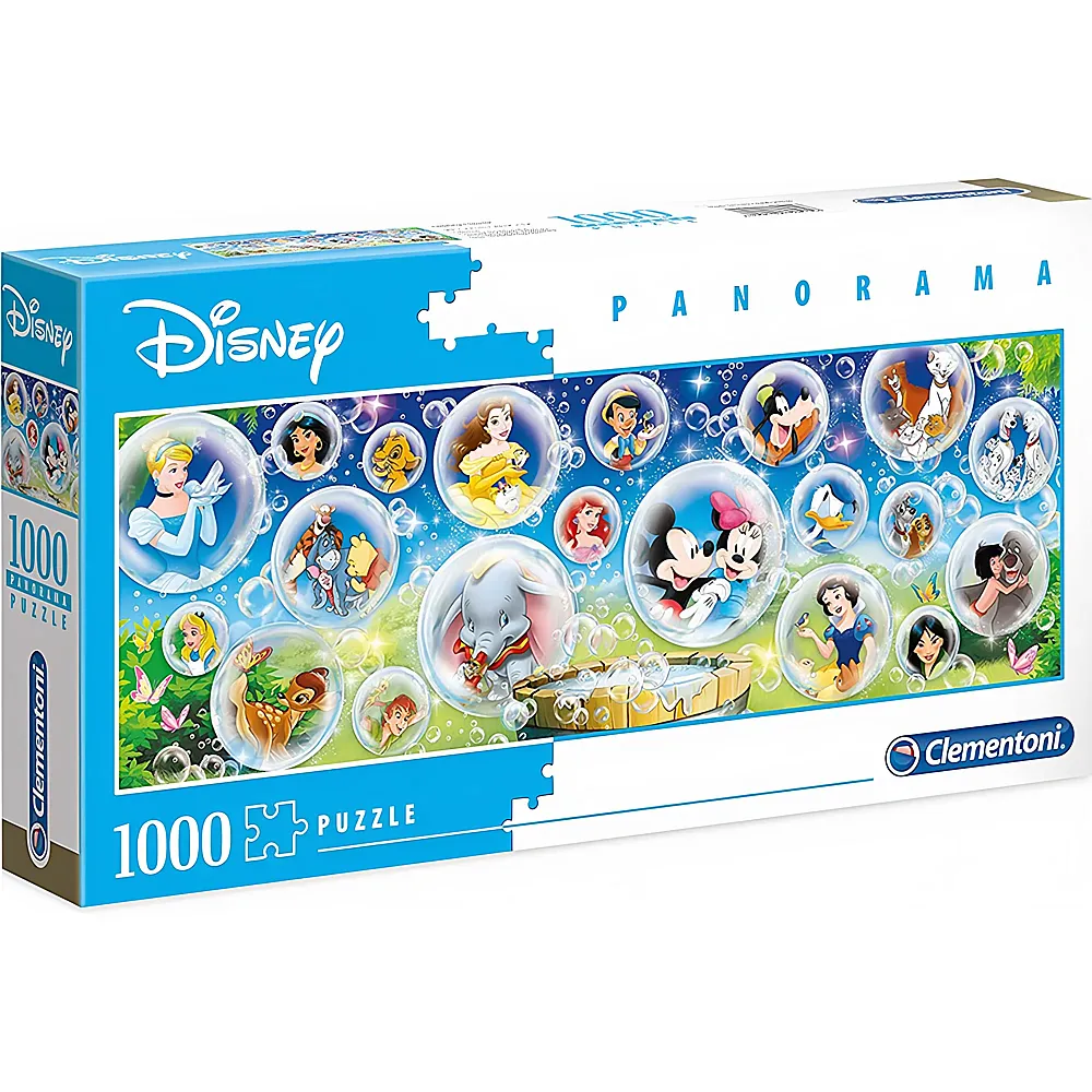 Clementoni Puzzle Panorama Disney Classic 1000Teile