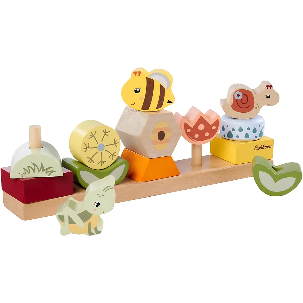 Eichhorn Steckspiel Blumenleiste