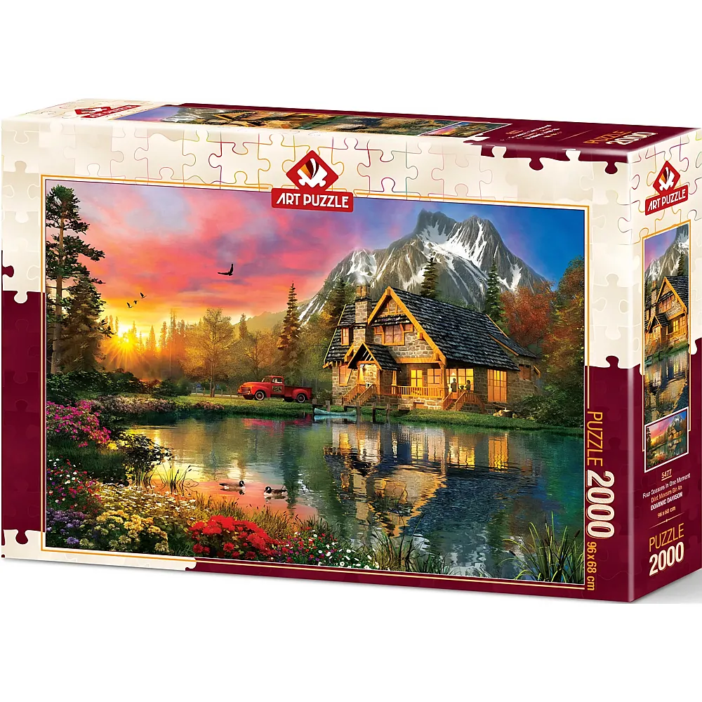 Art Puzzle Four Seasons One Moment - 2000 Teile