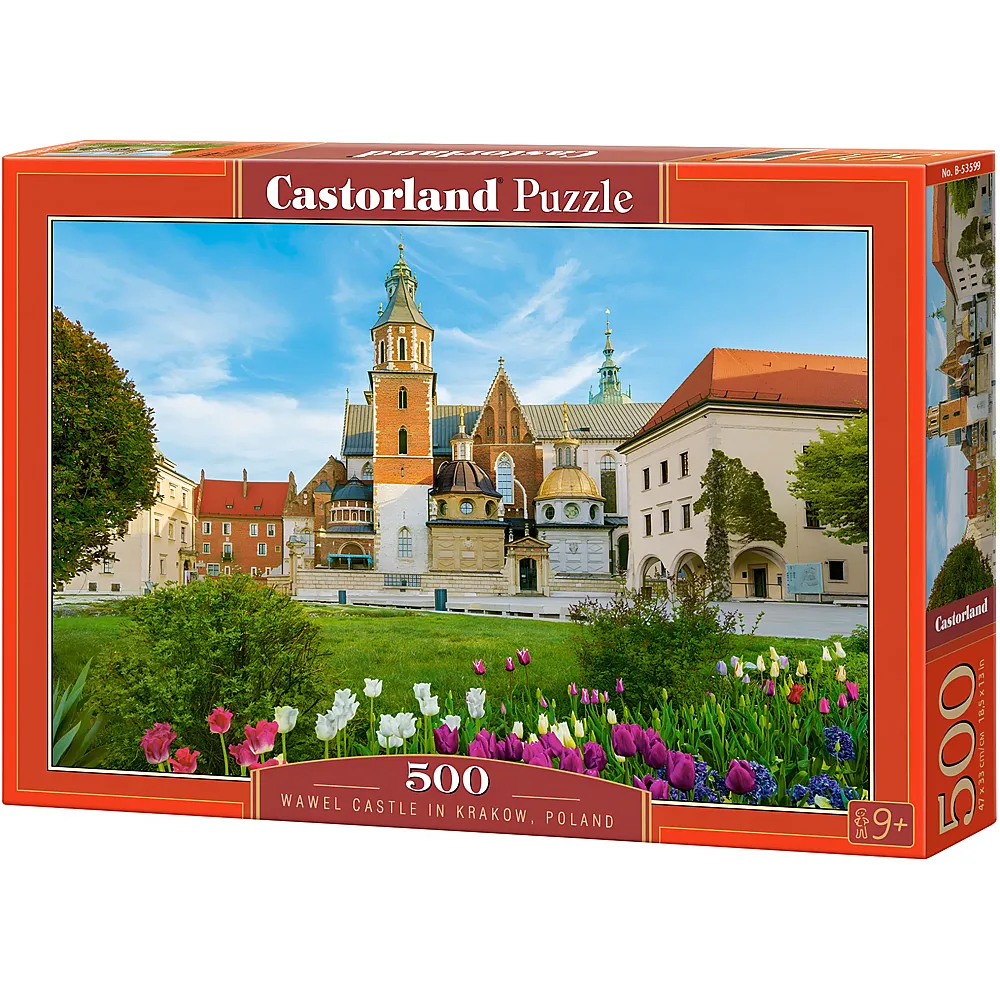 Castorland Puzzle Wawel Castle in Krakow, Polen - 500 Teile