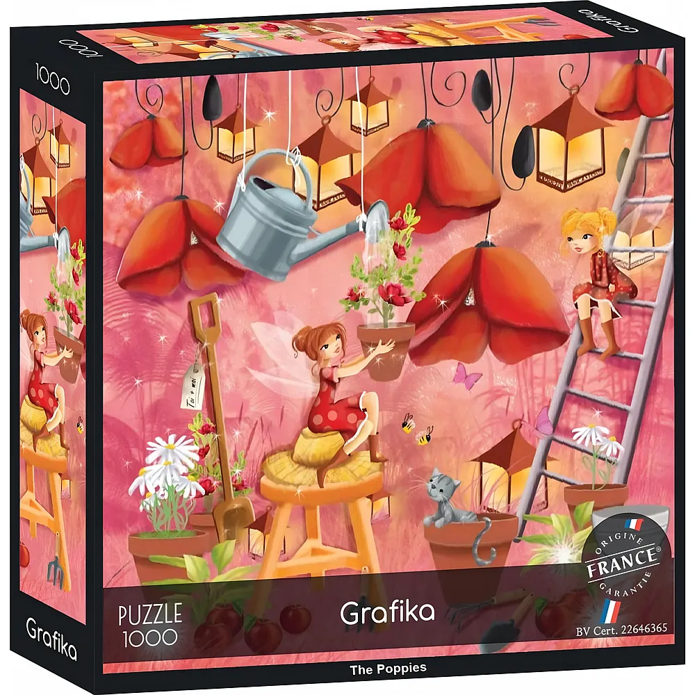 Grafika Puzzle Puzzle 1000 Teile Die Mohnblumen