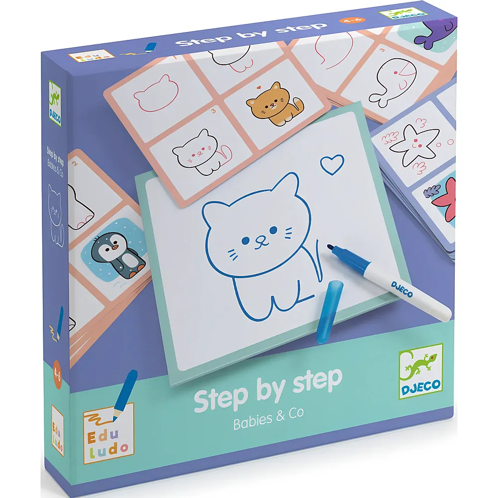 Djeco Eduludo Step by step Babies & Co mult