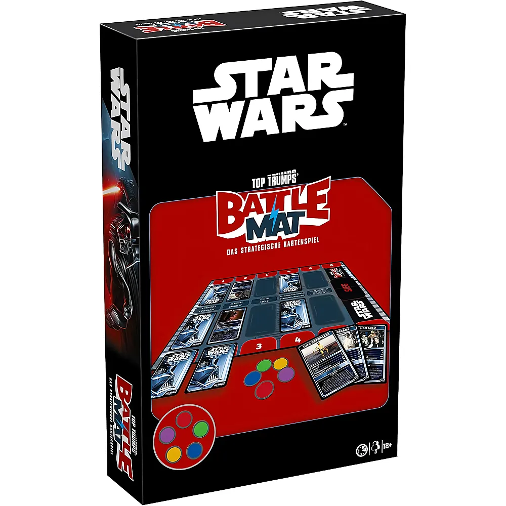 Winning Moves Top Trumps Battle Mat Star Wars - Das strategische Kartenspiel DE