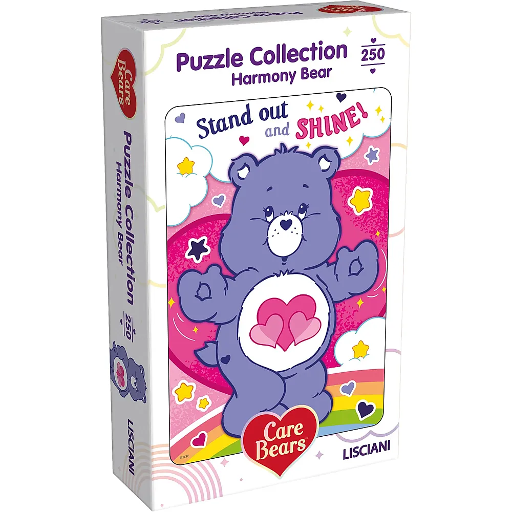 Lisciani Puzzle Care Bears Harmony Bear 250 Teile, 50x35 cm,