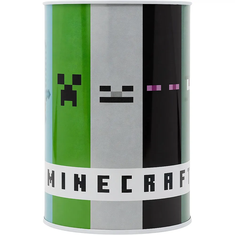 Stor Minecraft Metall Spardose