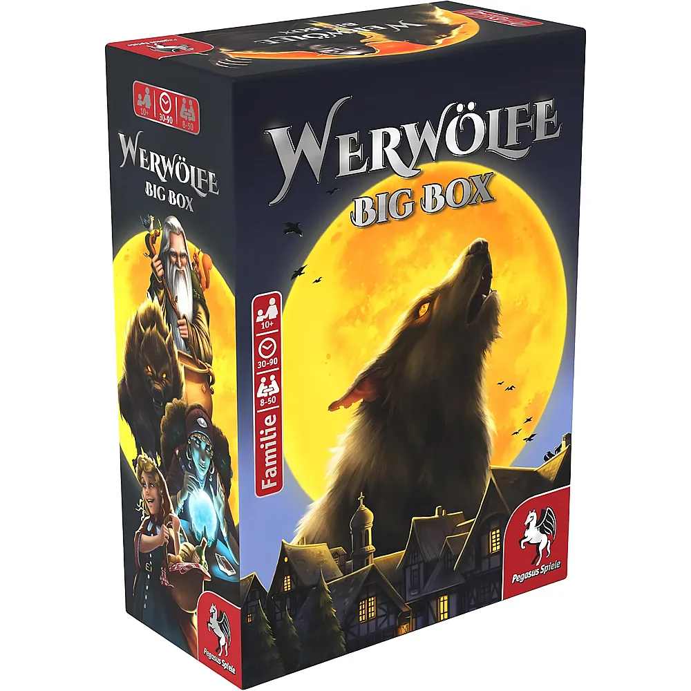 Pegasus Spiele Werw�lfe Big Box - Deutsch | Partyspiele