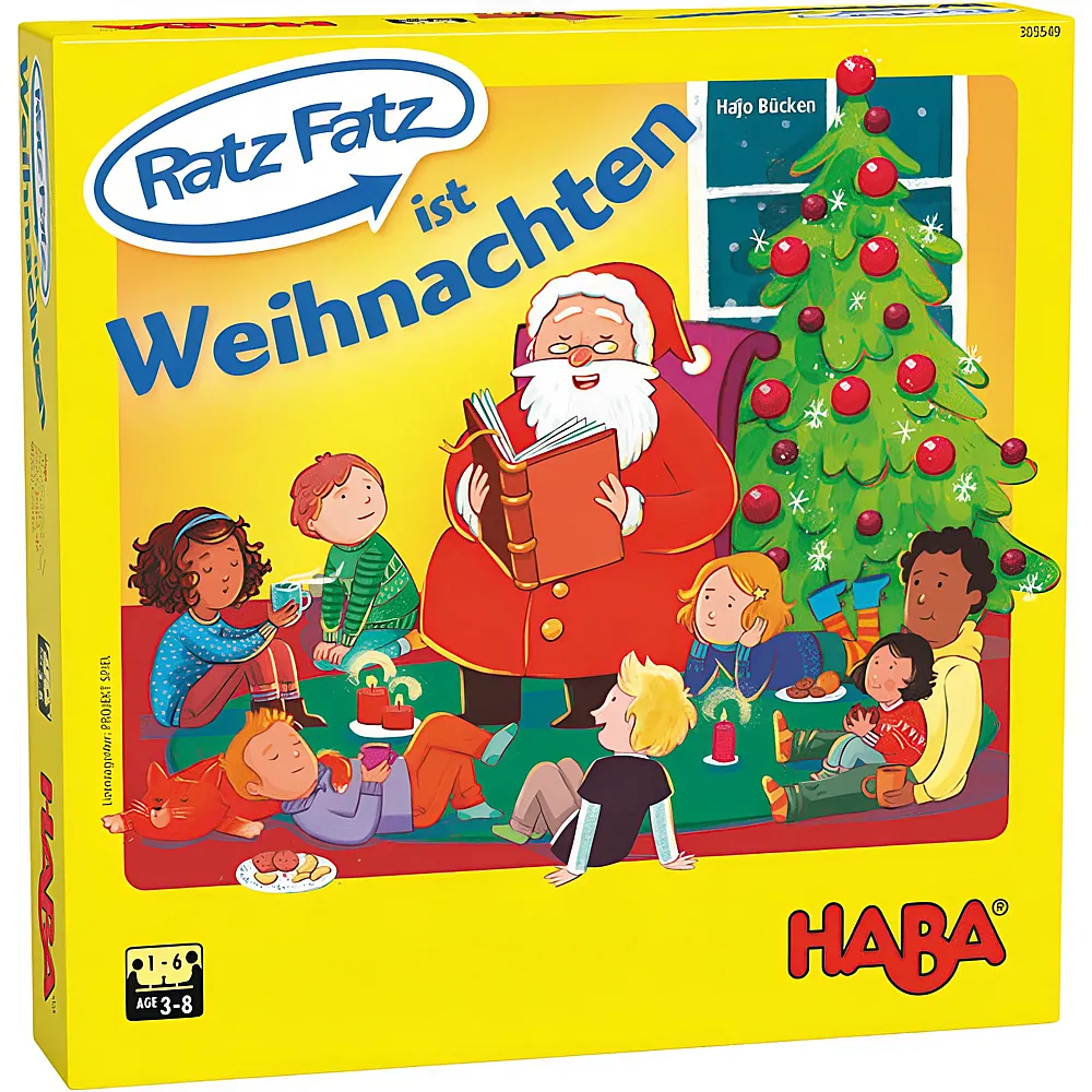 HABA Spiele RatzFatz ist Weihnachten Kinderbrettspiele