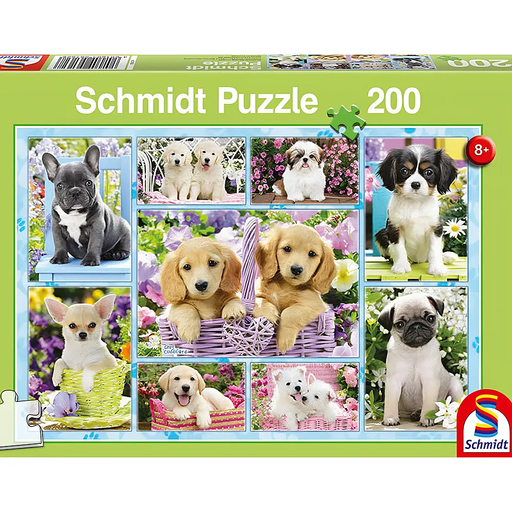 Schmidt Puzzle Welpen 200Teile