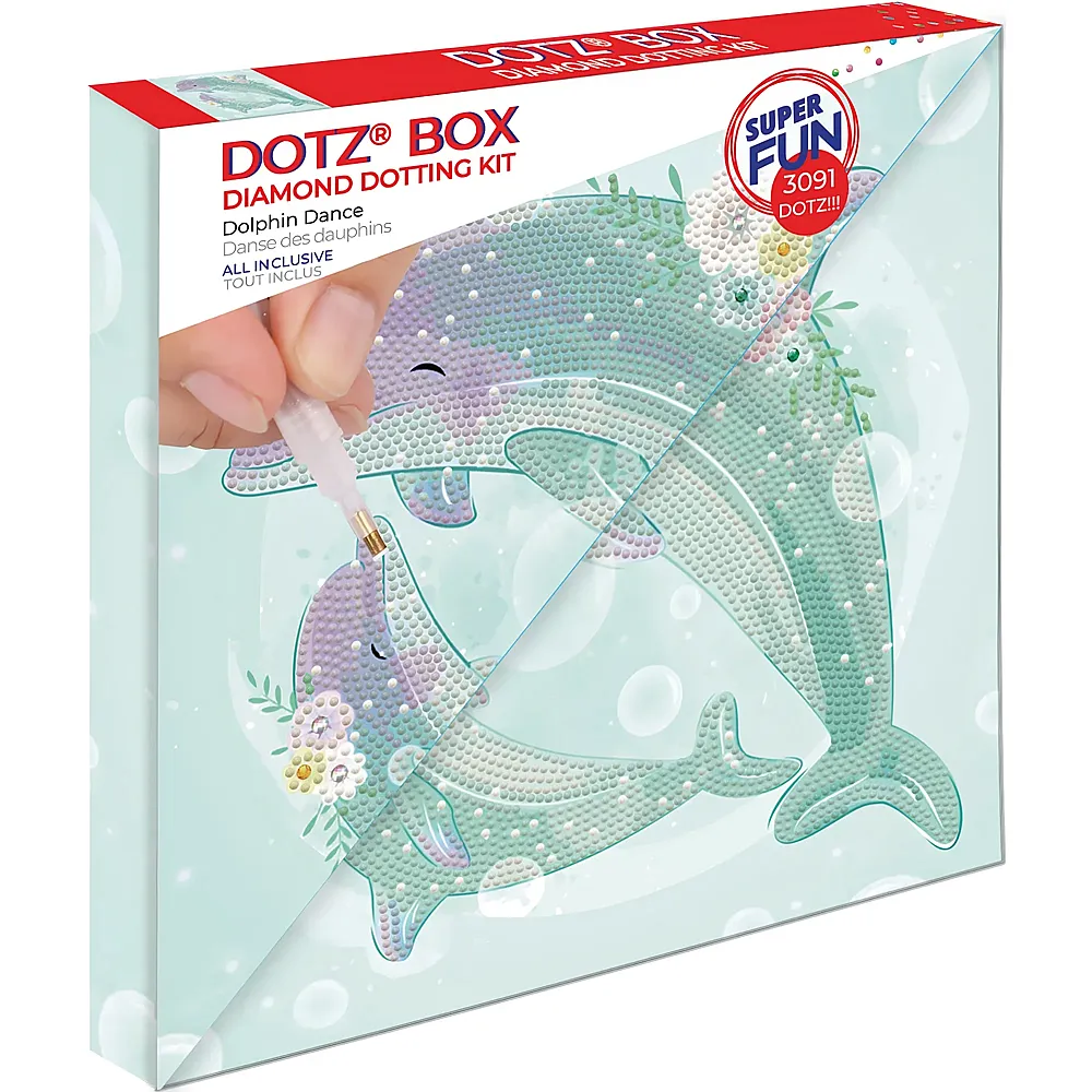 Diamond Dotz Tanzende Delfine