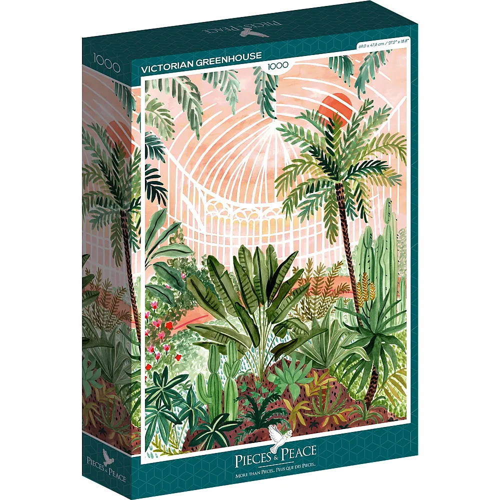 Pieces & Peace Puzzle Victorian Greenhouse - 1000 Teile
