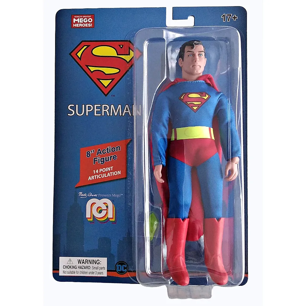 Mego Fig. 20cm Articulee DC Comics Superman fr-en - Suche