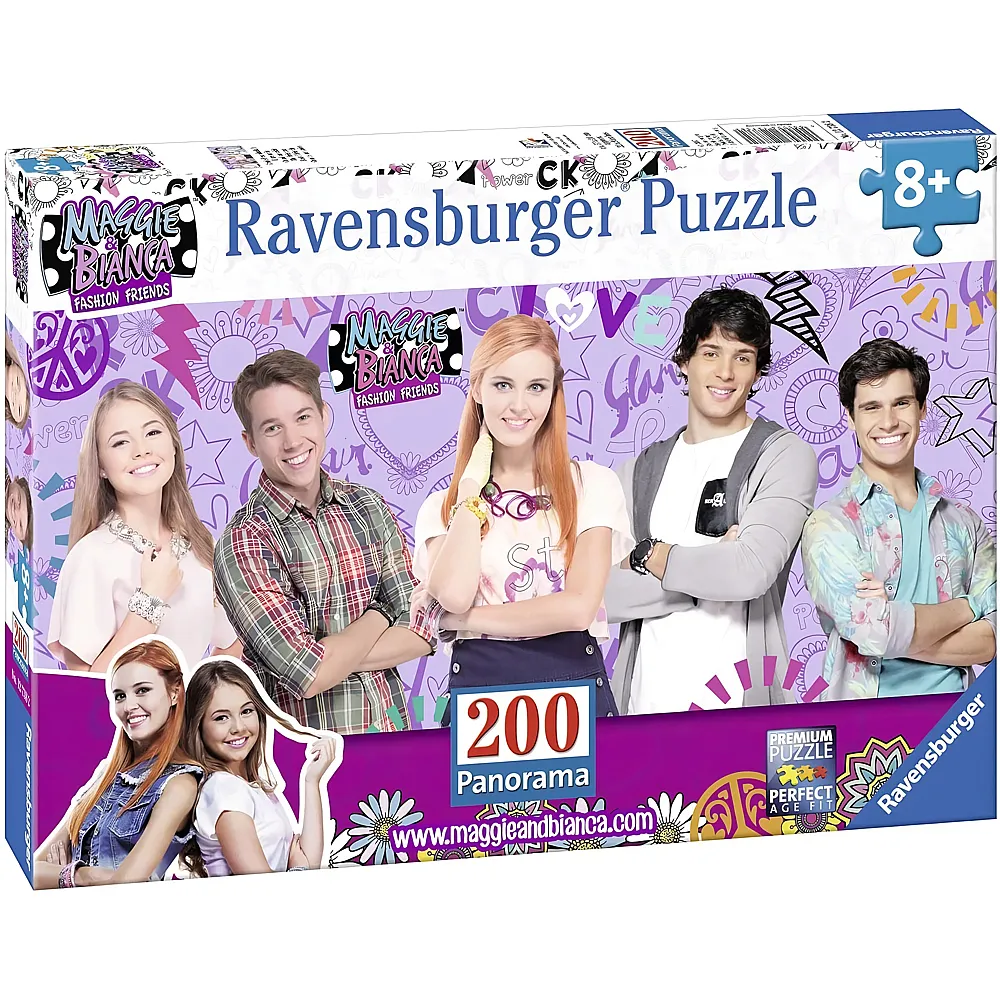 Ravensburger Puzzle Maggie & Bianca - 200 Teile