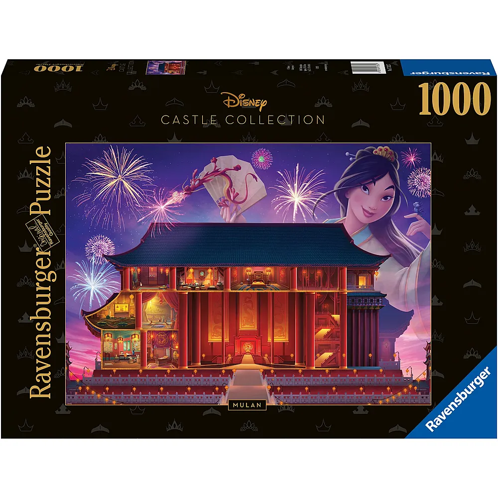 Ravensburger Puzzle Disney Princess Castle Collection Mulan 1000Teile