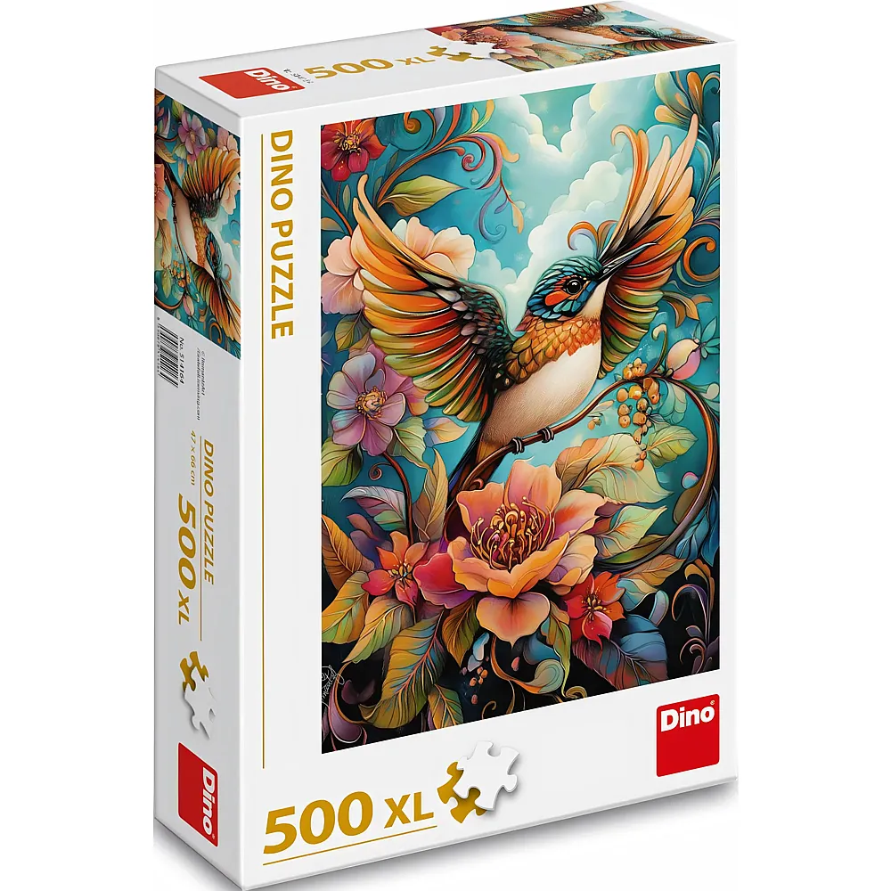 Dino Puzzle Vogel - 500 Teile