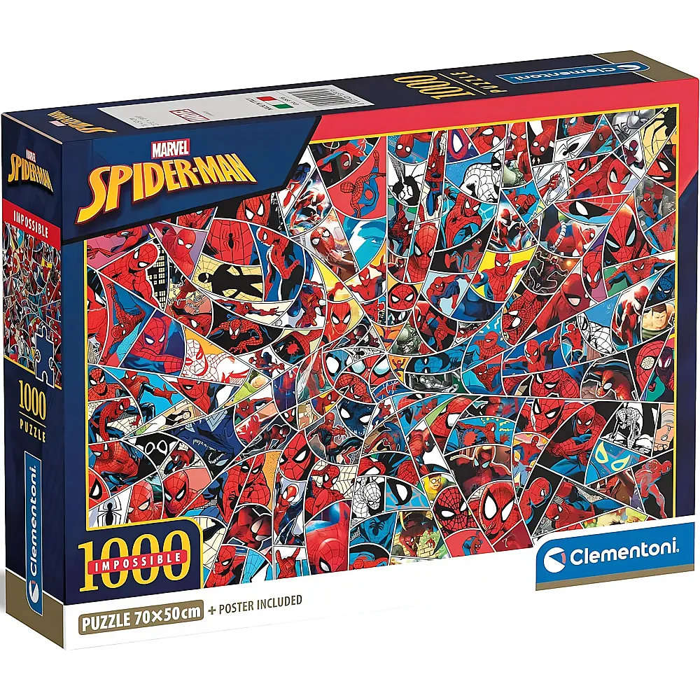 Clementoni Puzzle Spiderman Impossible Spider-Man - 1000 Teile