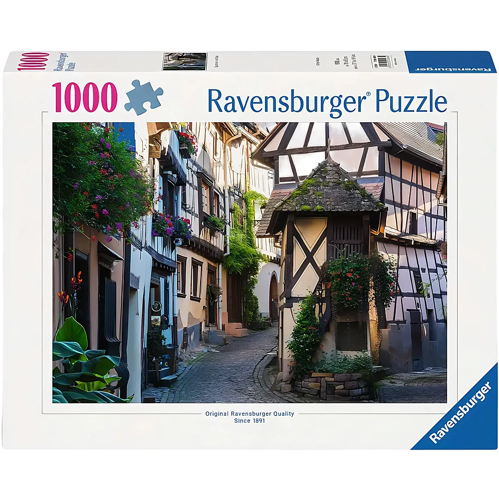Ravensburger Puzzle Eguisheim im Elsass - 1000 Teile