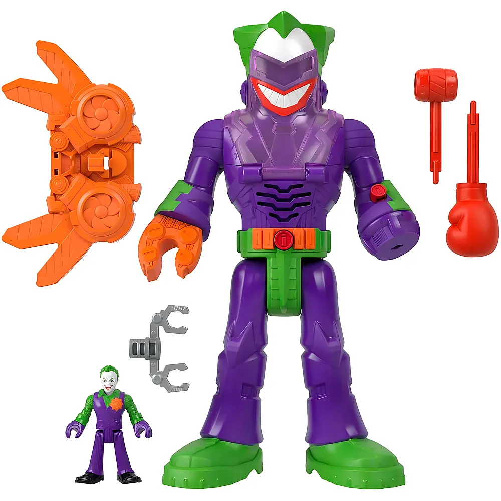 Imaginext DC Super Friends Batman Joker im Lachroboter - 30 cm
