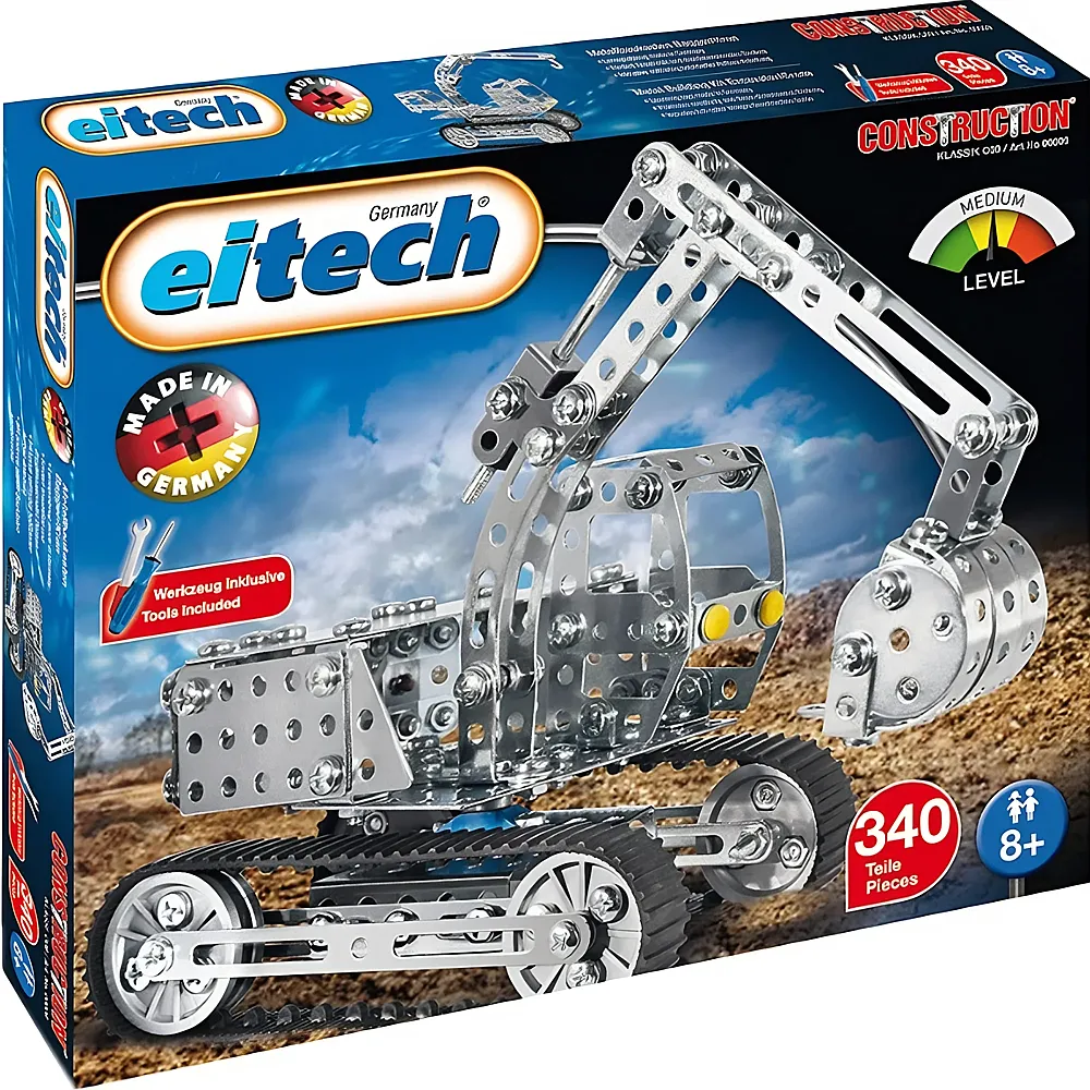 eitech Construction Bagger / Kranwagen 340Teile