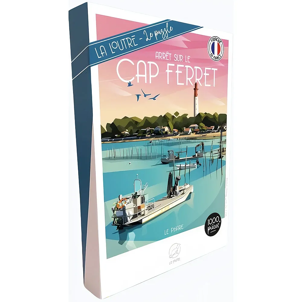 La Loutre Puzzle Arr�t sur le Cap F�ret - 1000 Teile