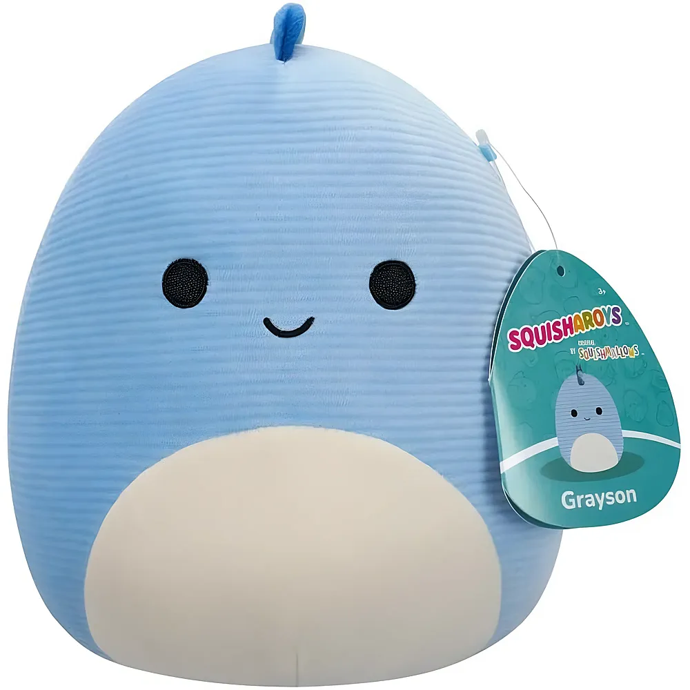 meinspielzeug - Squishmallows Pl�sch Grayson der Dinosaurier - 19 cm | Dinosaurier Pl�sch