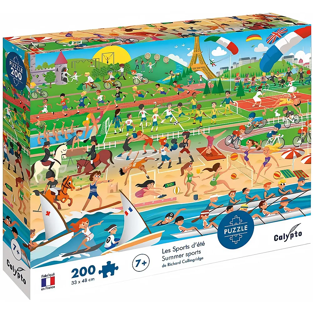 Calypto Puzzle Sommersport - 200 Teile