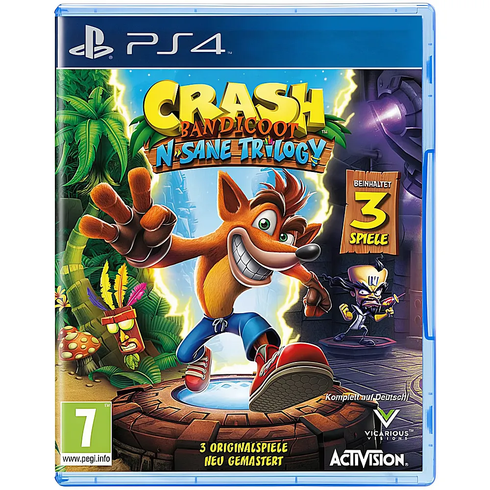 Activision PS4 Crash Bandicoot N. Sane Trilogy