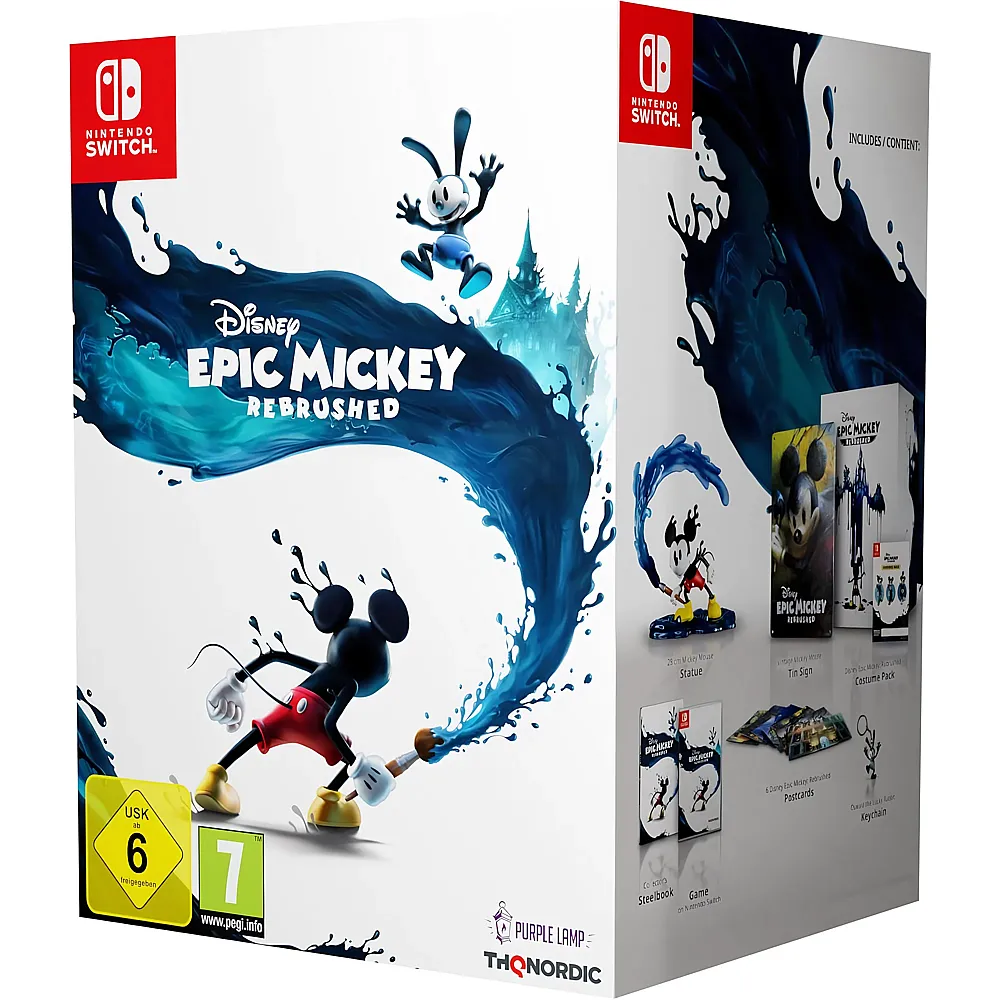 THQ Nordic Switch Disney Epic Mickey: Rebrushed Collector's Edition