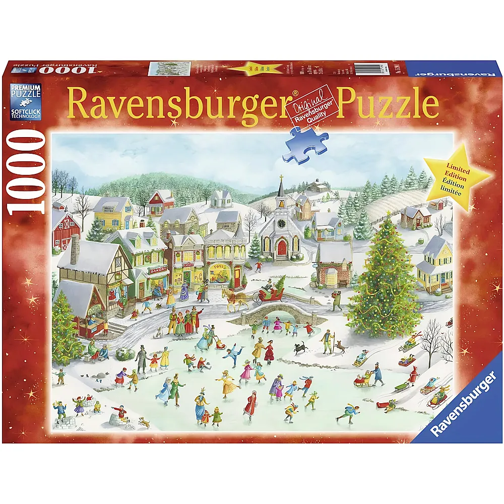 Ravensburger Puzzle Playful Christmas Day - 1000 Teile