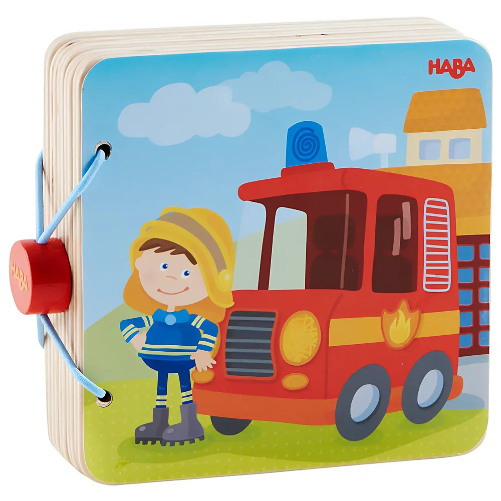 HABA Holz-Babybuch Feuerwehr