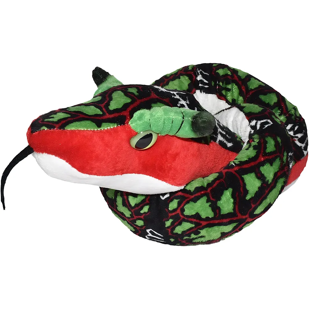 meinspielzeug - Wild Republic Snake Drachenknochen Schlange - 137 cm | Reptilien Pl�sch