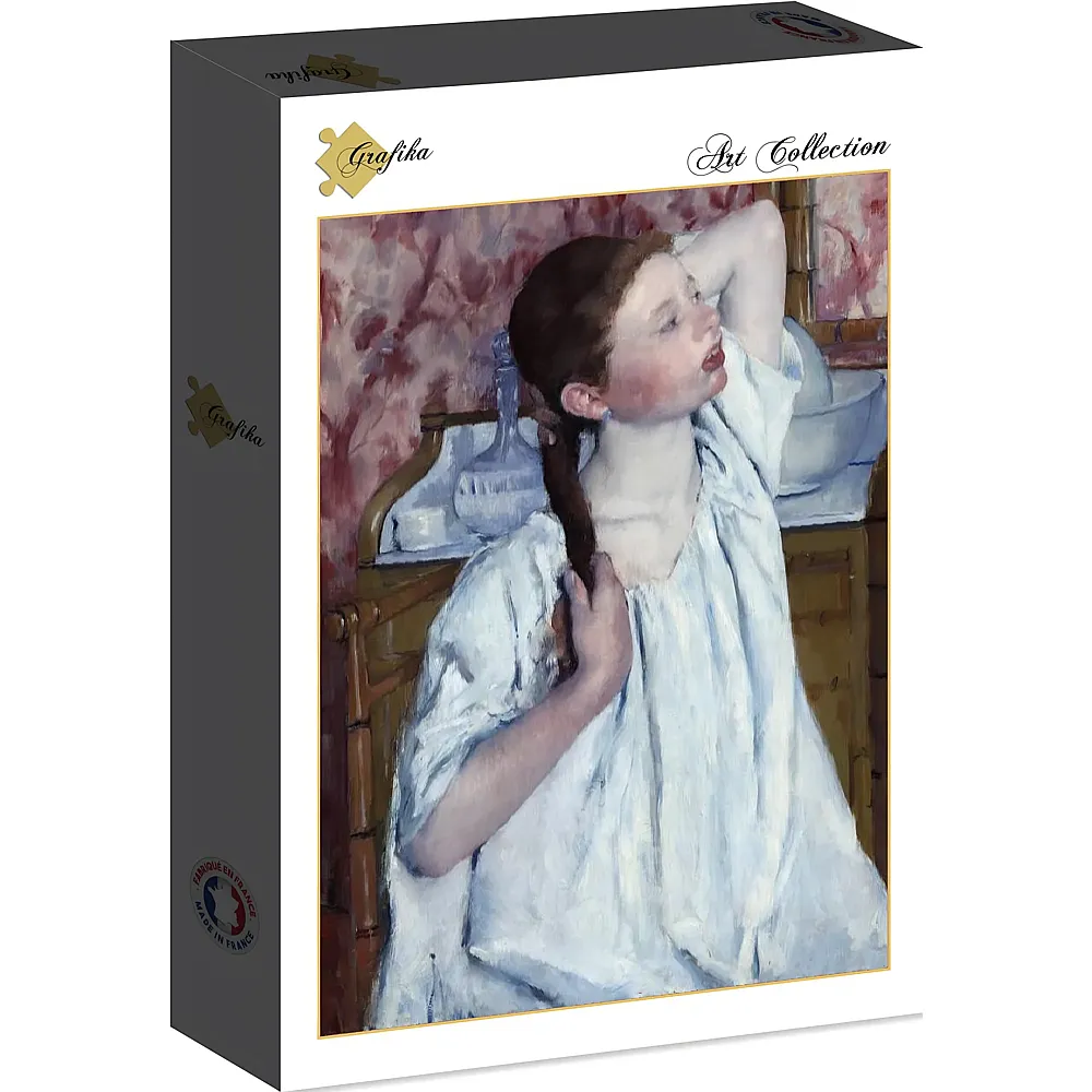 Grafika Puzzle Art Collection Mary Cassatt Girl Arranging Her Hair, 1886 - 2000 Teile