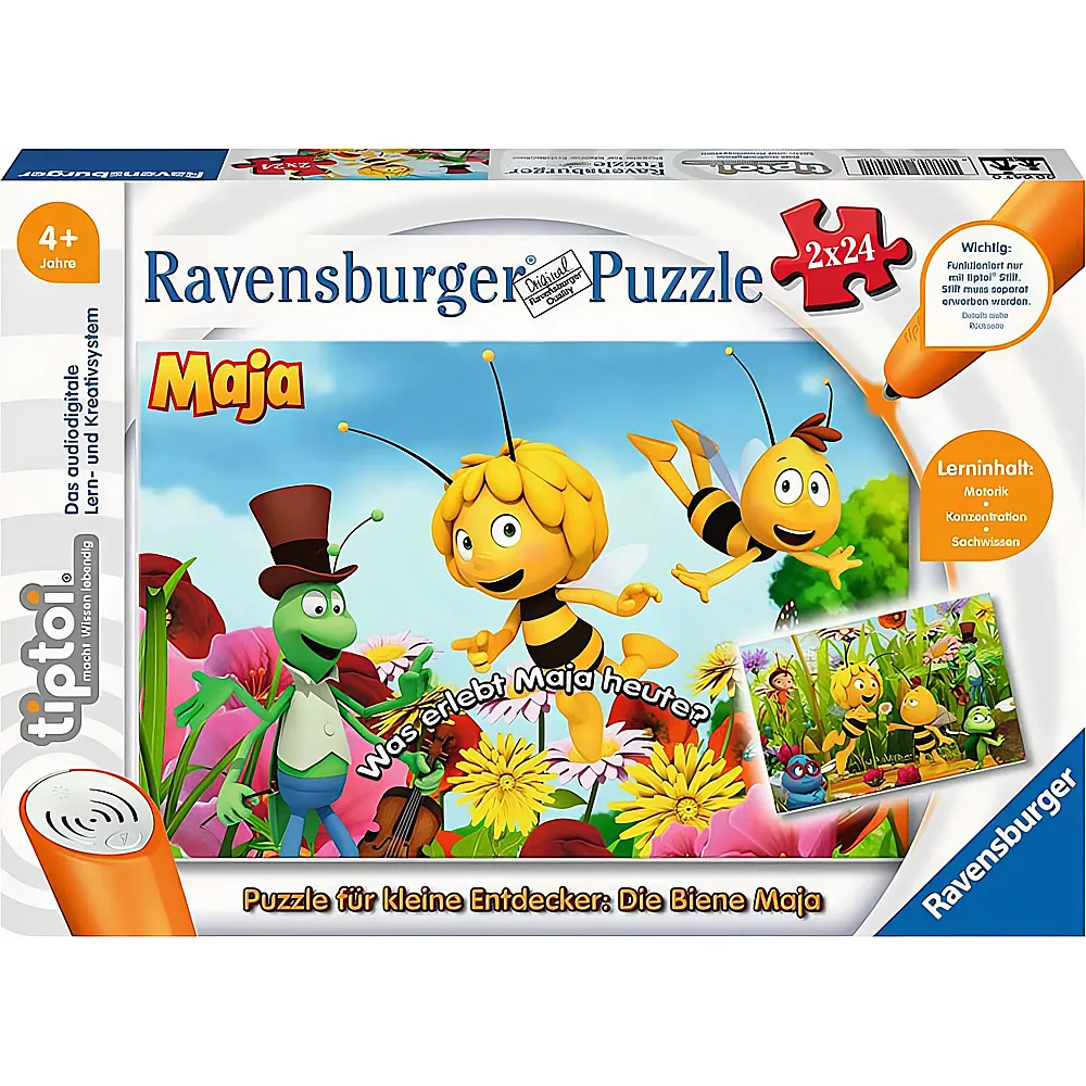 meinspielzeug - Ravensburger tiptoi Puzzle für kleine Entdecker: Die ...