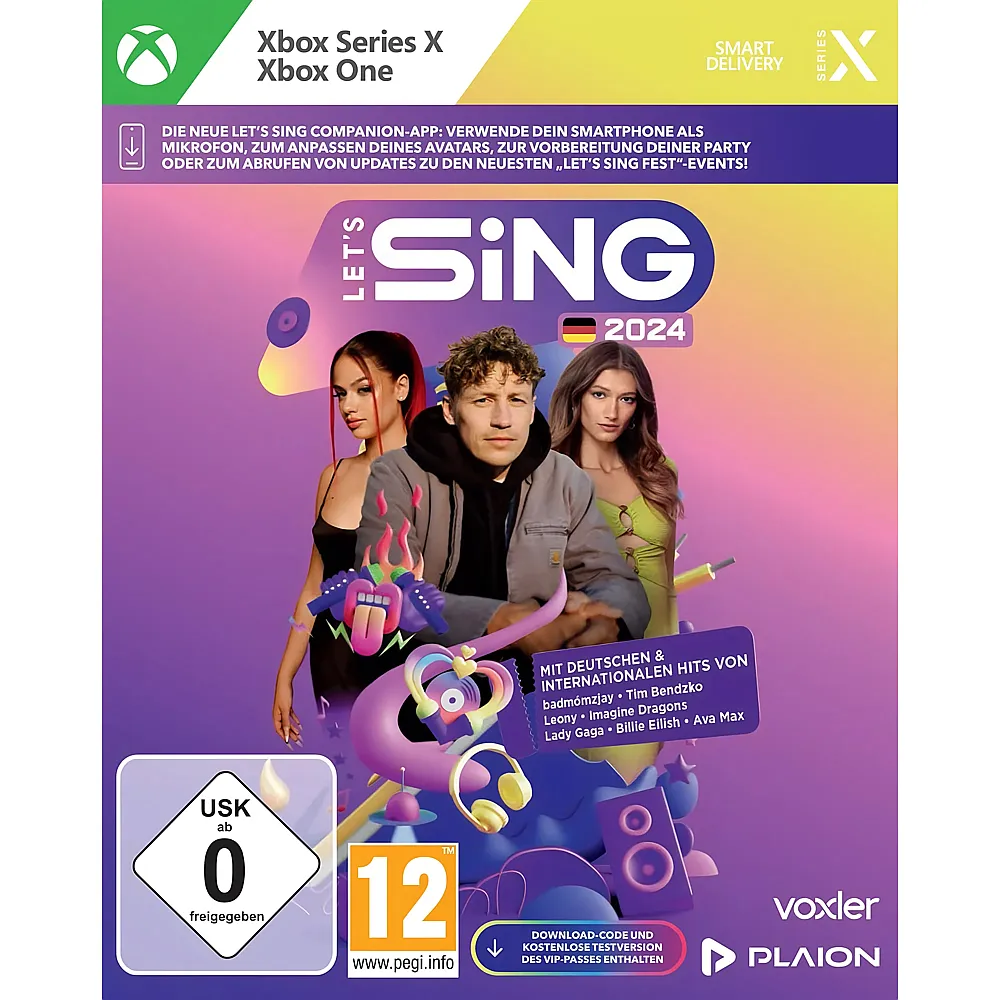 GAME Let's Sing 2024, XSX