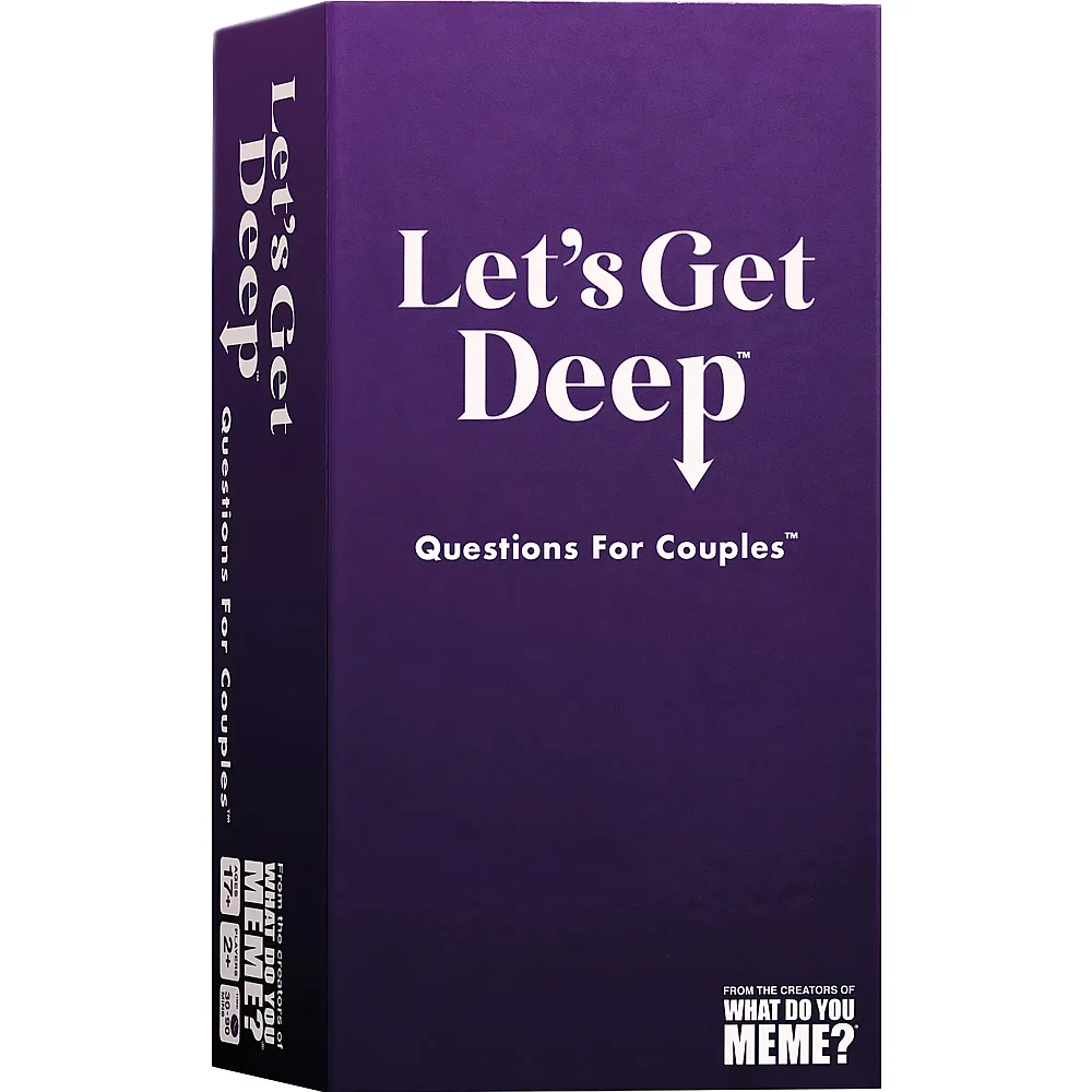 meinspielzeug - HUCH Let's get Deep - Deutsch | Partyspiele