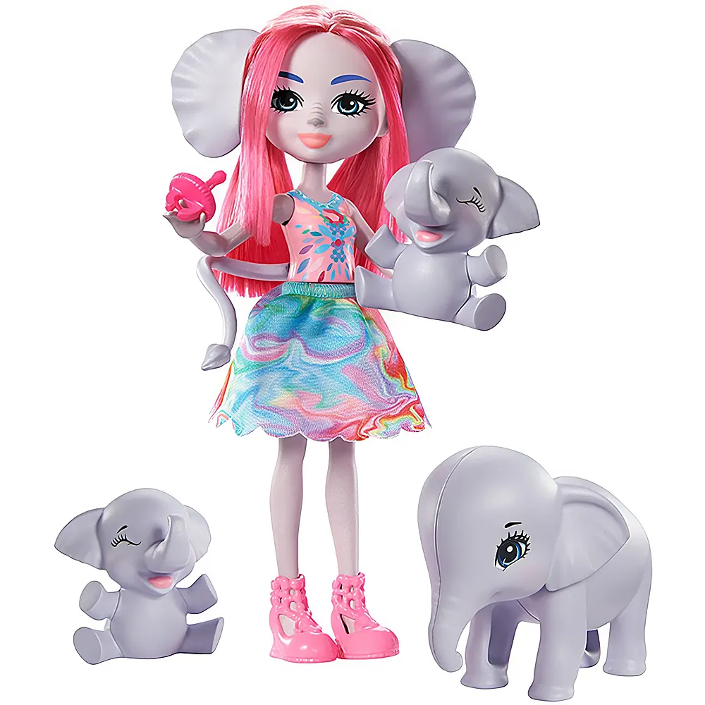Enchantimals Esmeralda Elephant Familie