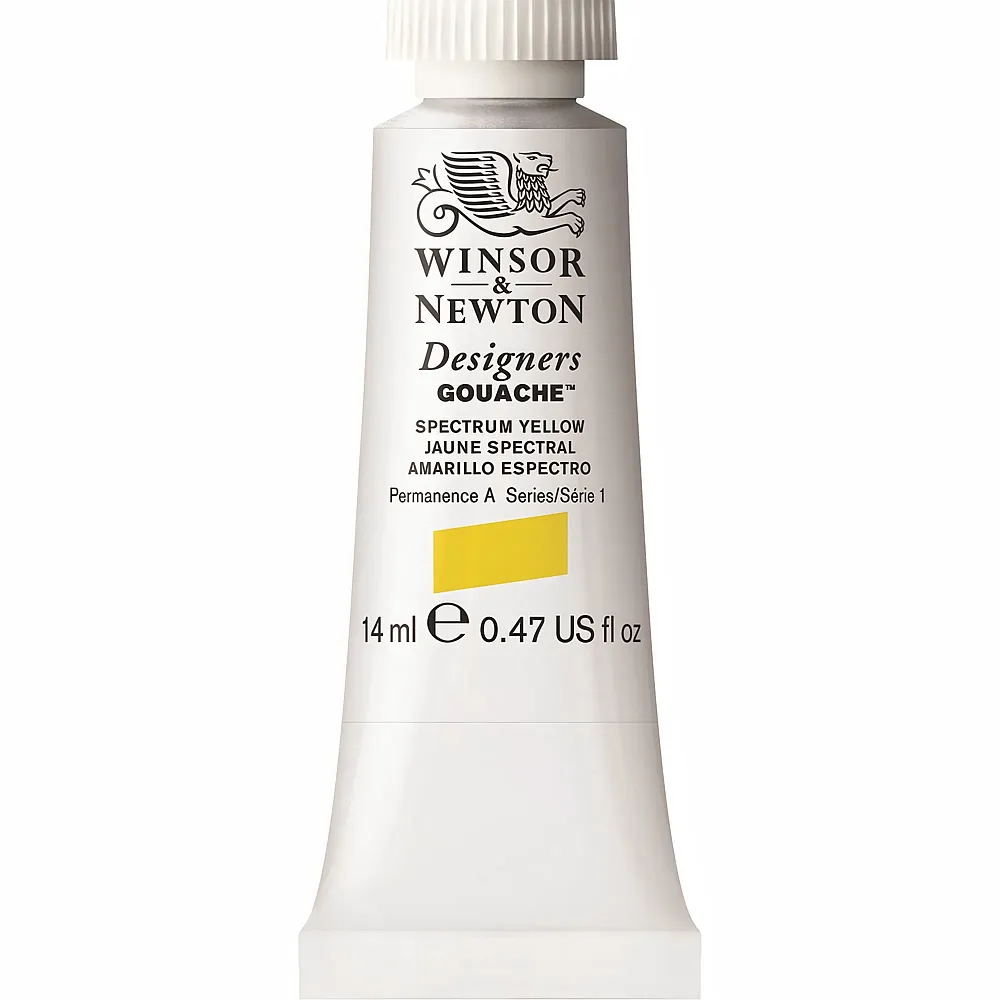 meinspielzeug - Winsor & Newton W&n Designers Gouache 14ml Tube Spektrumgelb