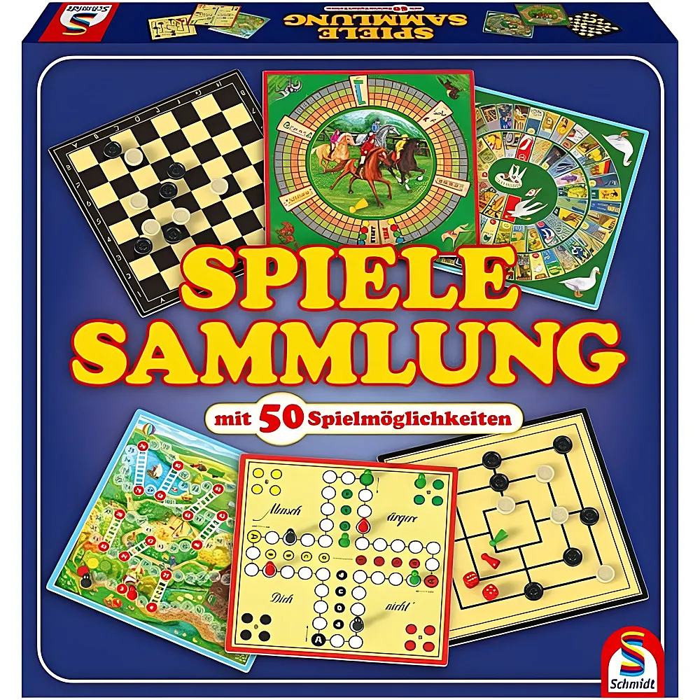Schmidt Spiele-Sammlung mit 50 Spielen | Spielesammlungen