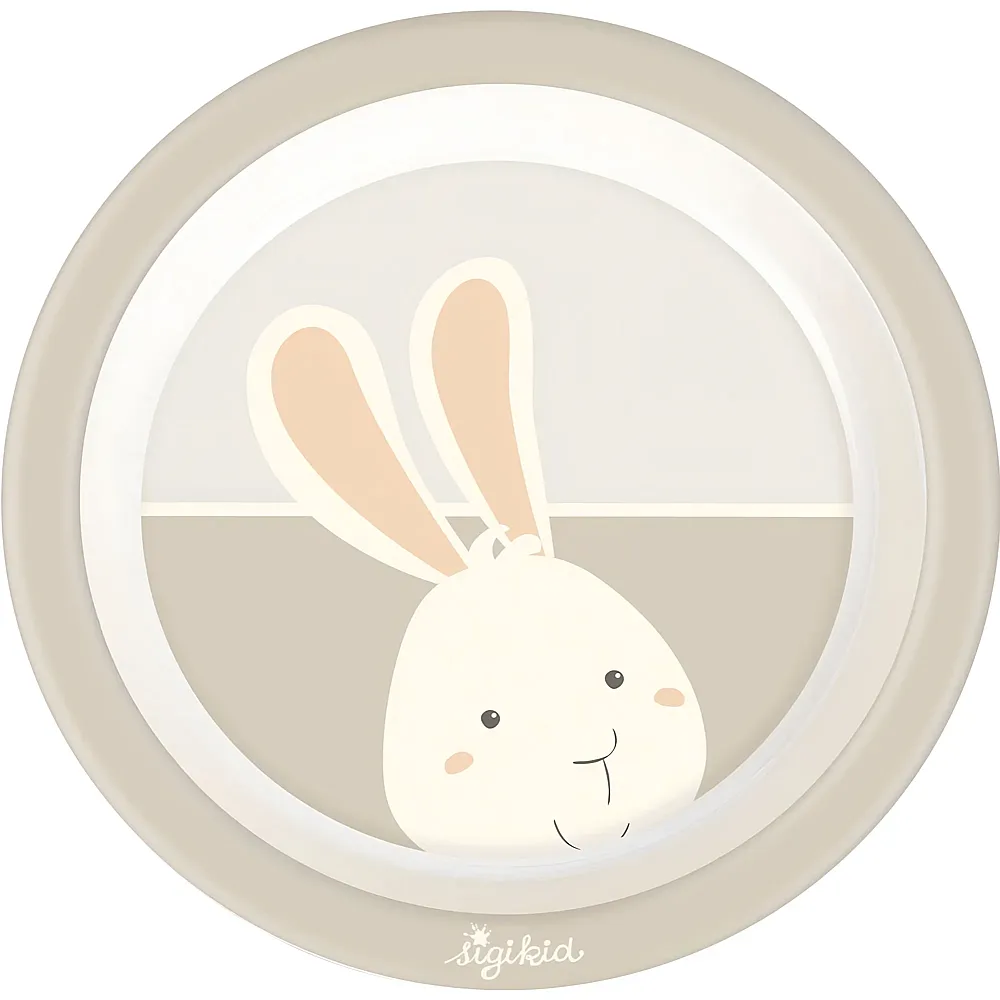 Sigikid Teller Hase Vanilla - Essen & Trinken