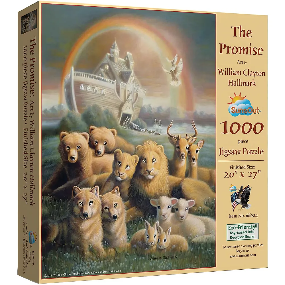 SunsOut Puzzle William Clayton Hallmark The Promise 1000Teile